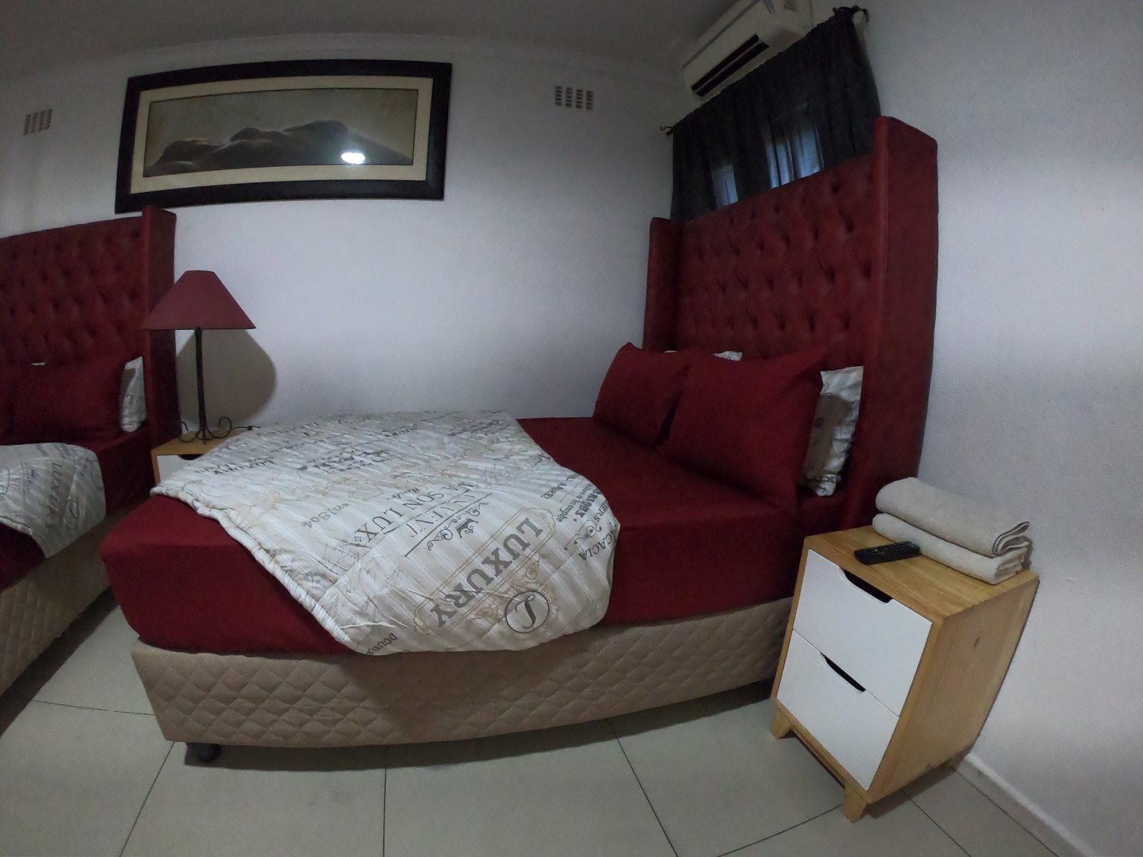 View from the double room