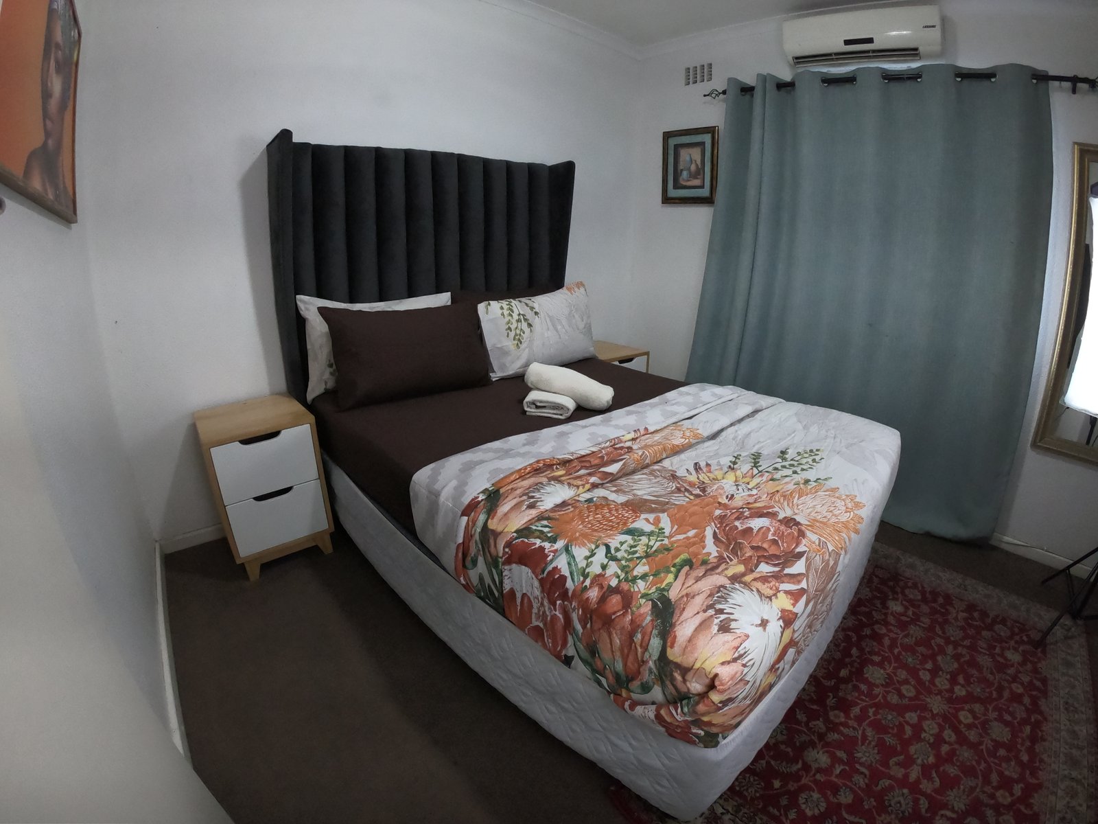 View from the single room