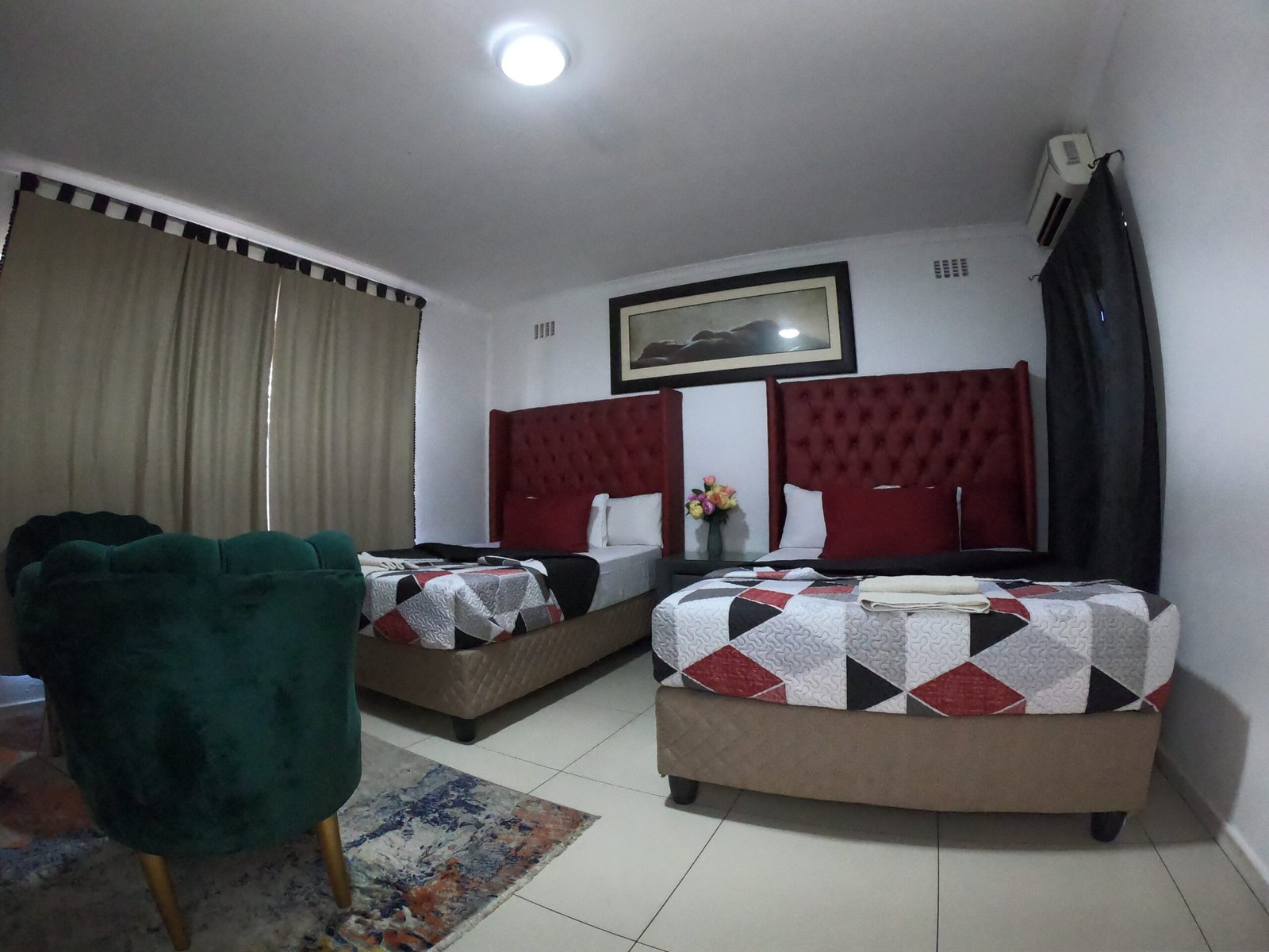 Luxury bedroom interior